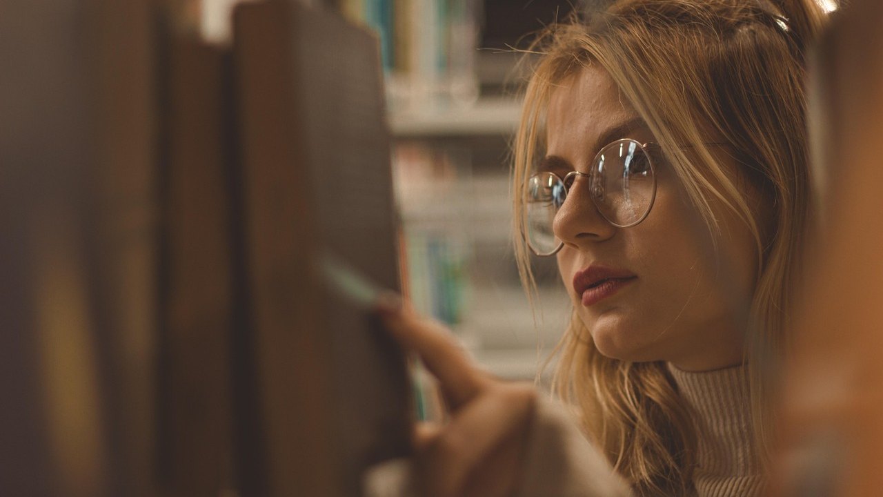 medical students studying together library