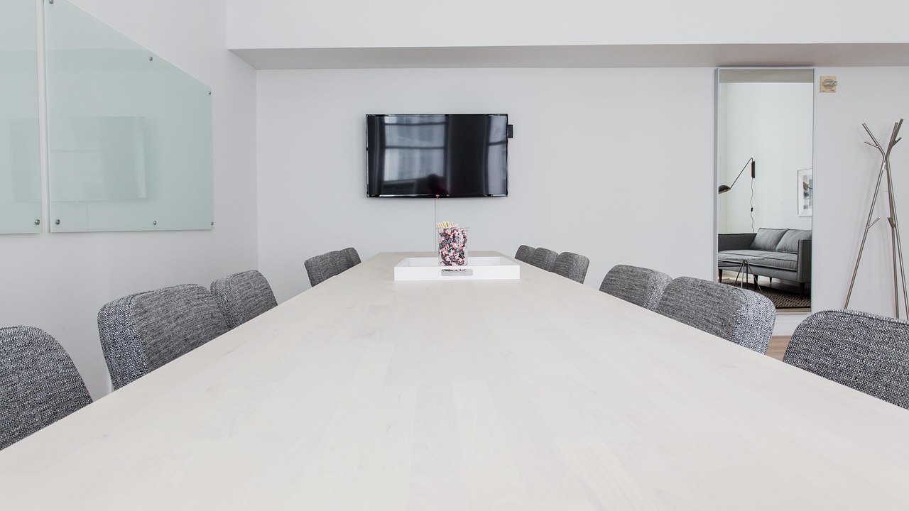conference room panel meeting table
