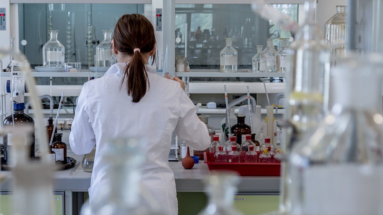 laboratory researcher molecular testing PCR